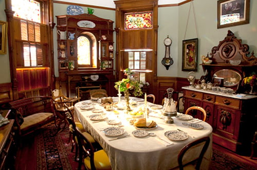 Dining Room Victorian Dinner Party