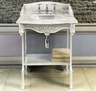 Victorian bathroom sink