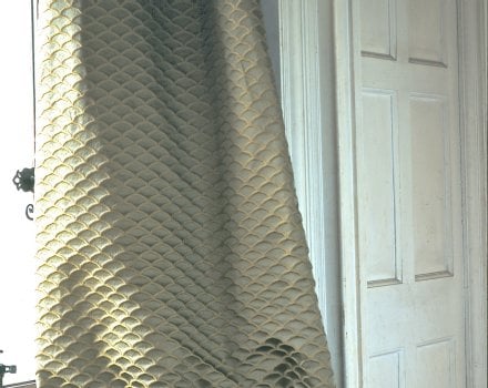 Heavy curtain fabric for winter weight curtains