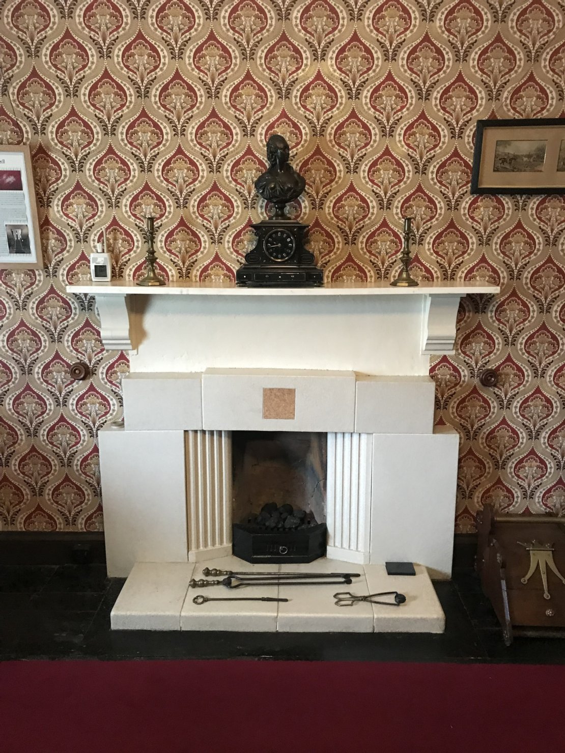 Unusual historic Fireplace