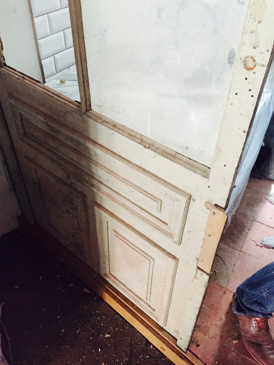 Renovating period door
