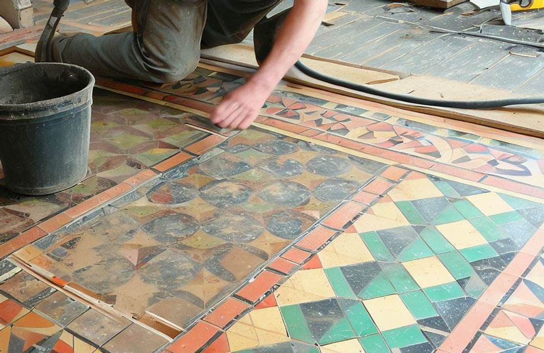 How To Restore And Maintain Victorian Floor Tiles