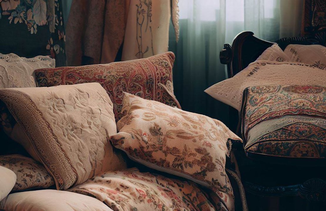 Incorporating Vintage Textiles Into A Victorian-Themed Room