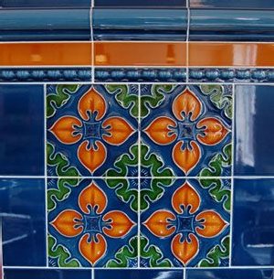 Victorian porch tiles