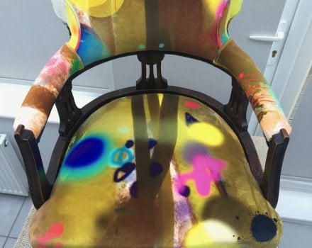 How to reupholster a chair