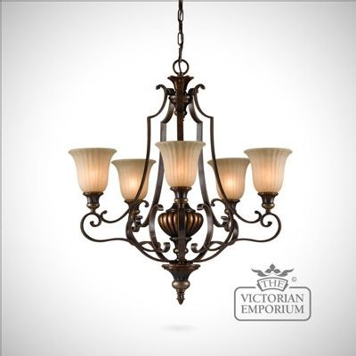 Reproduction Victorian ceiling light
