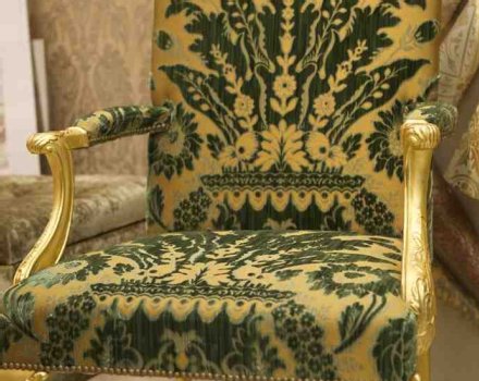 What type of vintage fabric is suitable for upholstery?