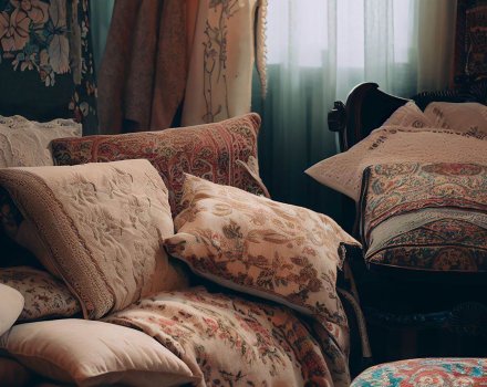 Incorporating Vintage Textiles Into A Victorian-Themed Room