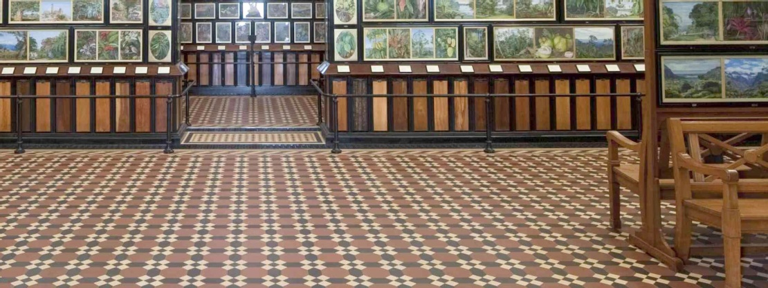 Victorian floor tiles banner