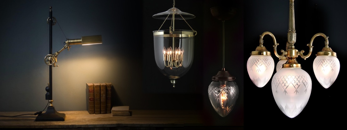 Interior lights for period rooms