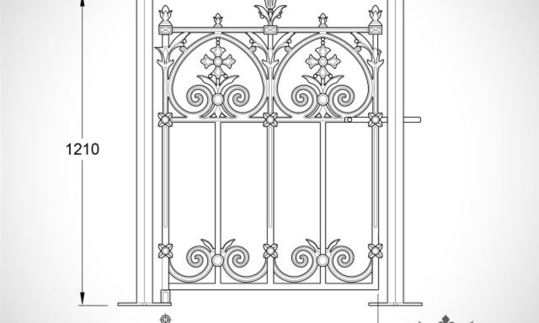 Terrace Range of Gates and Railings