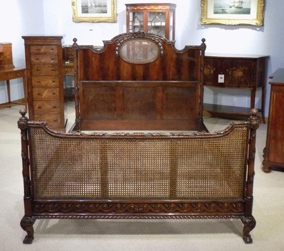 antique bed