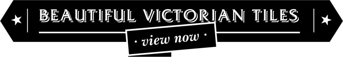 Banner advertising Victorian tiles
