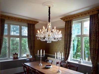 Pick the right size and style of Victorian chandelier for it’s required place