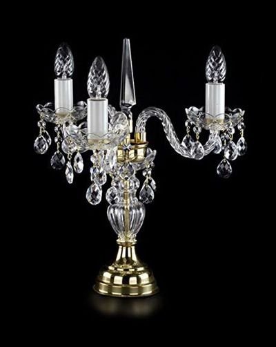 Crystal table lamp