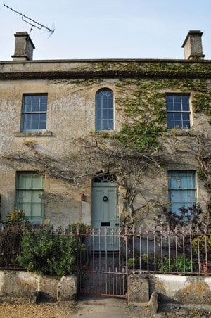 door with knocker