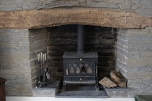 Victorian fireplace