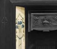 victorian fireplace tiles
