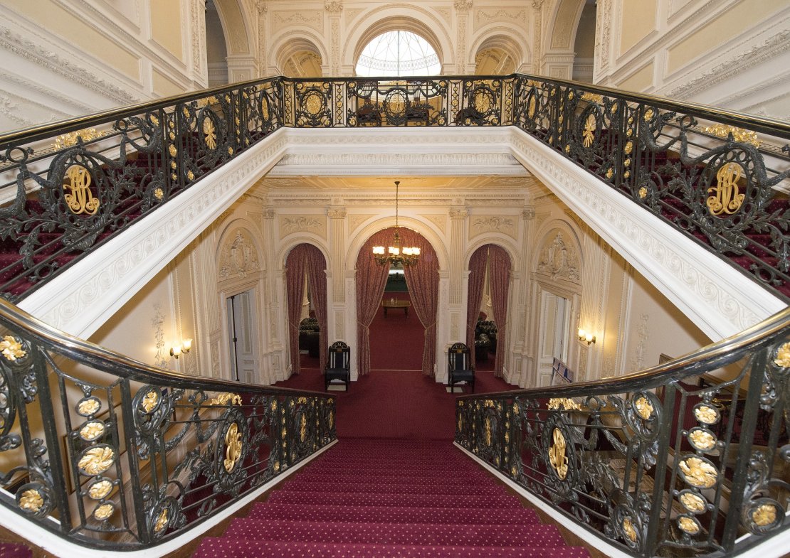 Halton house staircase