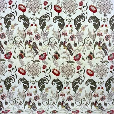 English Needlework fabric winter warm curtains