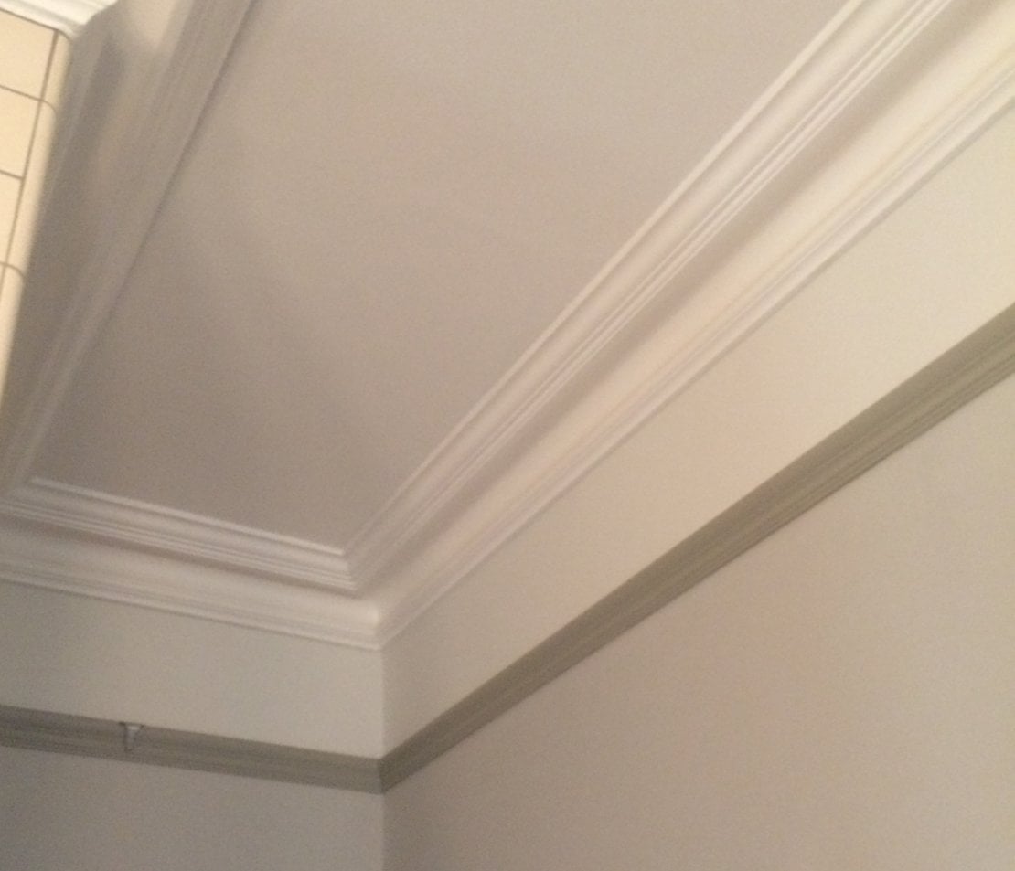 Plaster coving