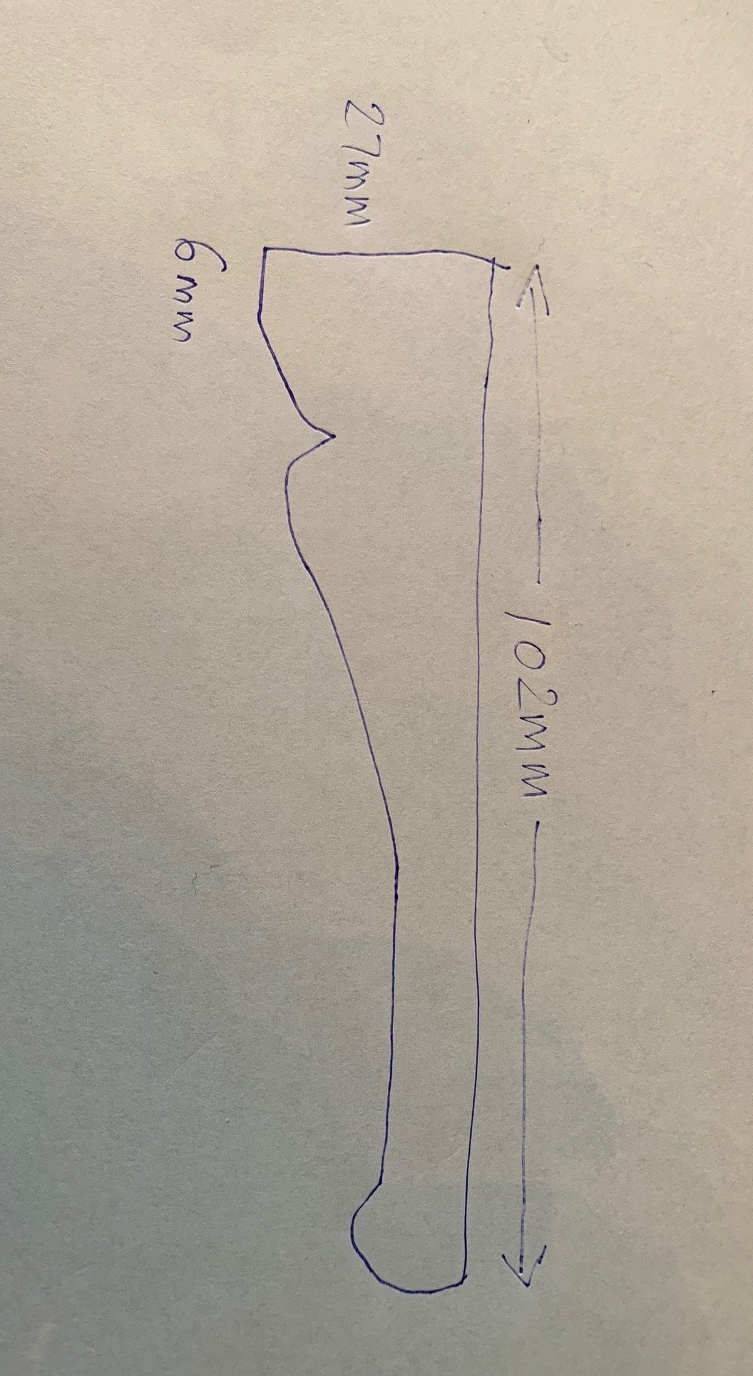 architrave drawing