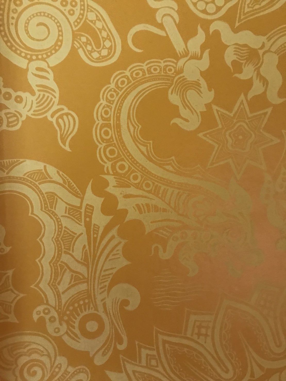 Damask fabric
