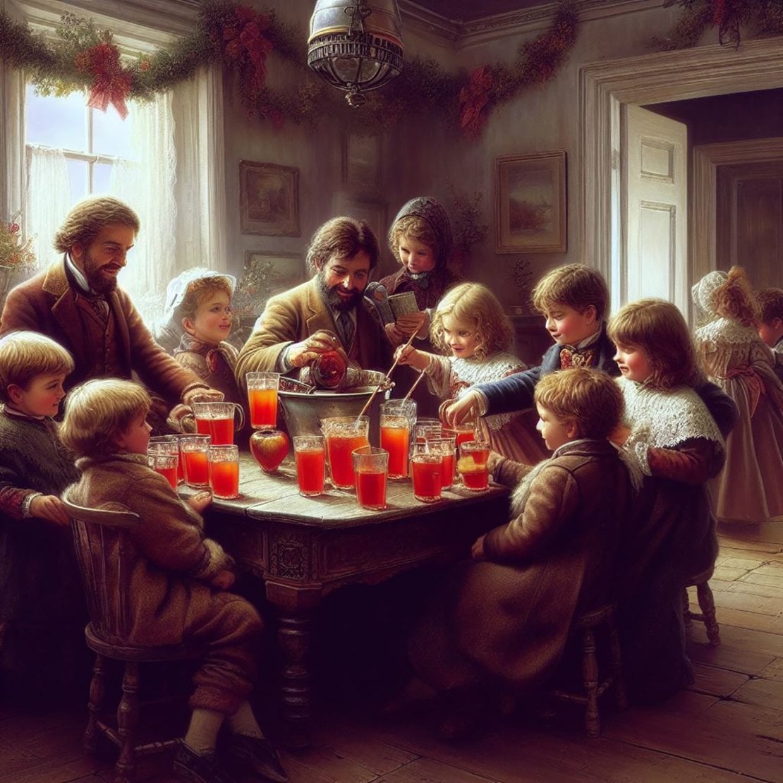 Merriment Victorian wassail punch