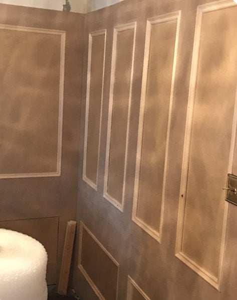 wood panelling