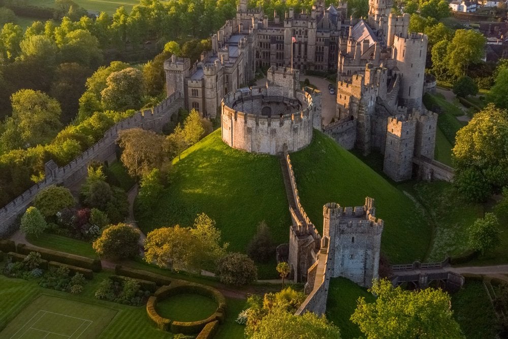 Arundel Castle in West Sussex