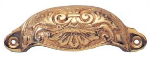 Engraved pull handle