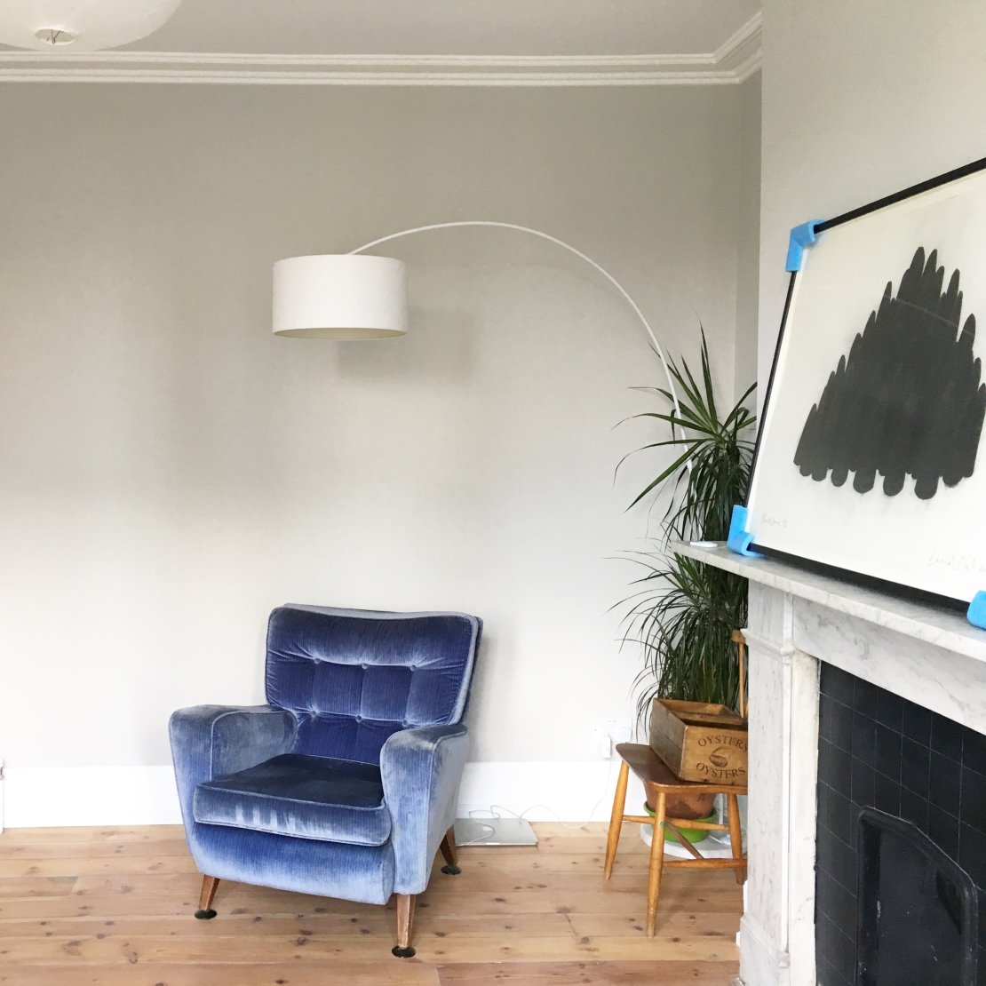 Modern and period interior