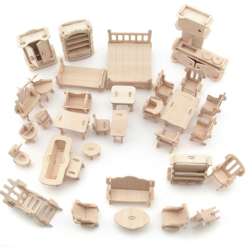 cheap diy dolls house furniture