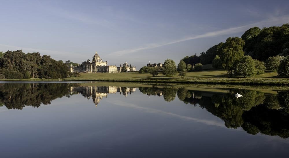 castle howard and lake