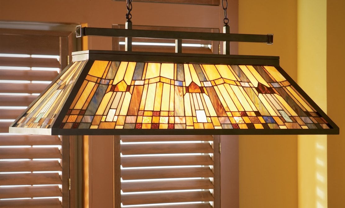 Tiffany inglenook light