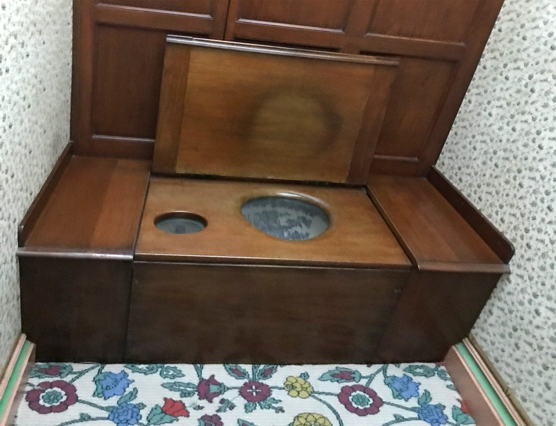 Early Victorian WC mahogany