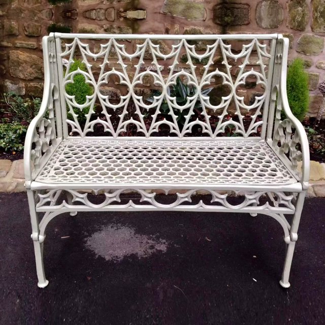 Victorian Cast Toulouse French Style Garden Bench