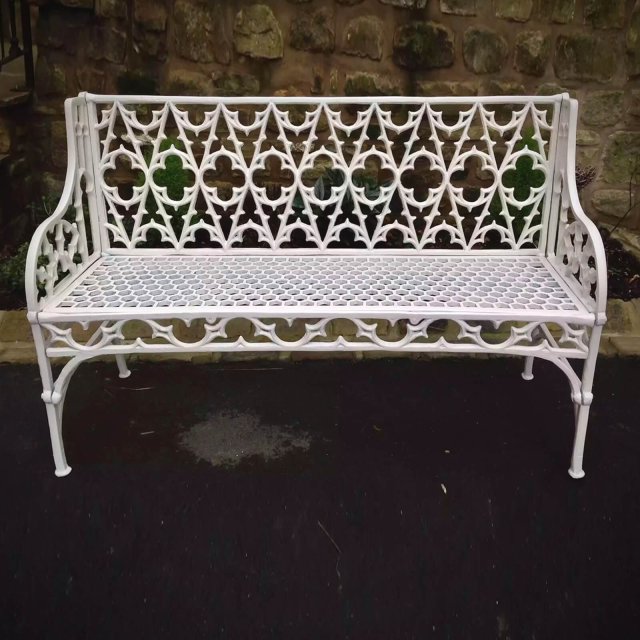 Victorian Cast Toulouse French Style Garden Bench