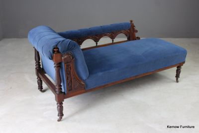antique Victorian chaise longue