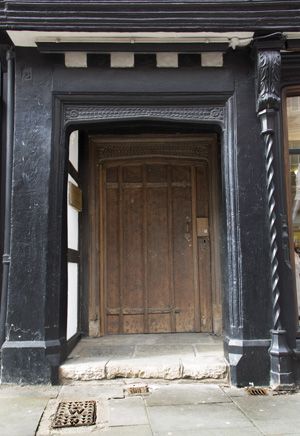 listed building front door