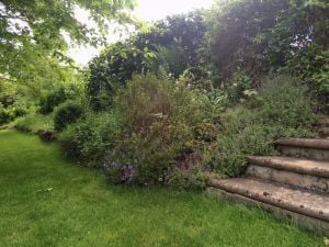 victorian garden steps