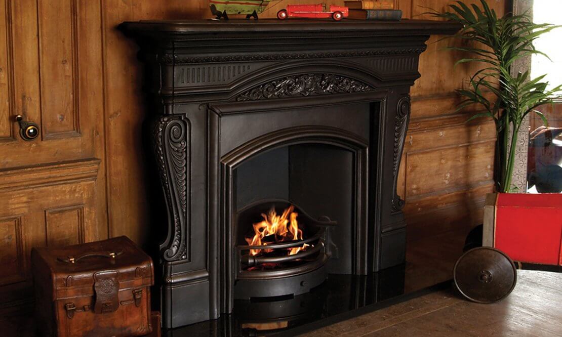 Fireplaces And Fireplace Surrounds, Victorian Stone Outdoor Wood Burning Fireplace Kit