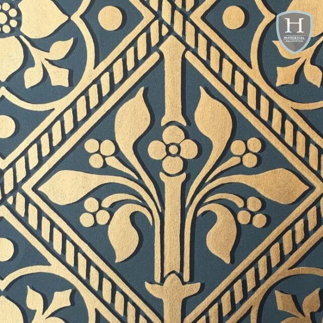 Trellis Wallpaper - Various colours | The Victorian Emporium