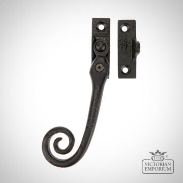 Locking casement fastener + key - left hand