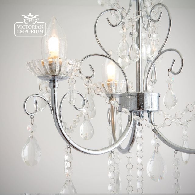 Tabitha 3 Light Semi Flush Ceiling Light 61251 3