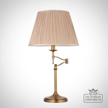 Stanford Antique Brass Swing Arm Table Lamp 63649 9
