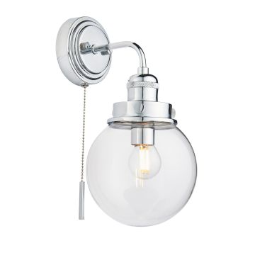 Cheswick Bathroom Wall Light With Pull Cord 96129