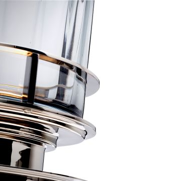 Arno Prismatic Glass Table Lamp Qn Arno Smoke Pn Detail