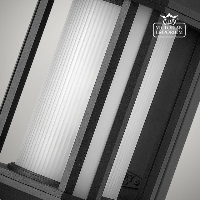 Castelle Small Wall Lantern Qn Castelle S Blk Detail3