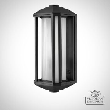 Castelle Medium Wall Lantern in Black